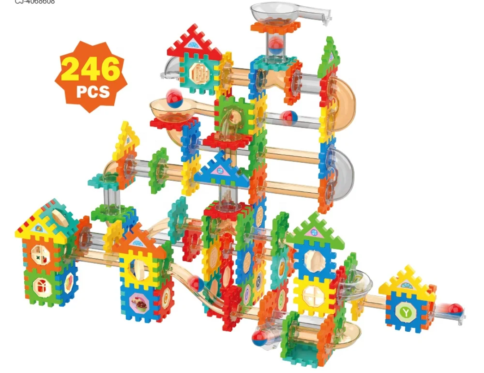 Pipeline Rolling 246 PCS – Jeu de Construction Éducatif