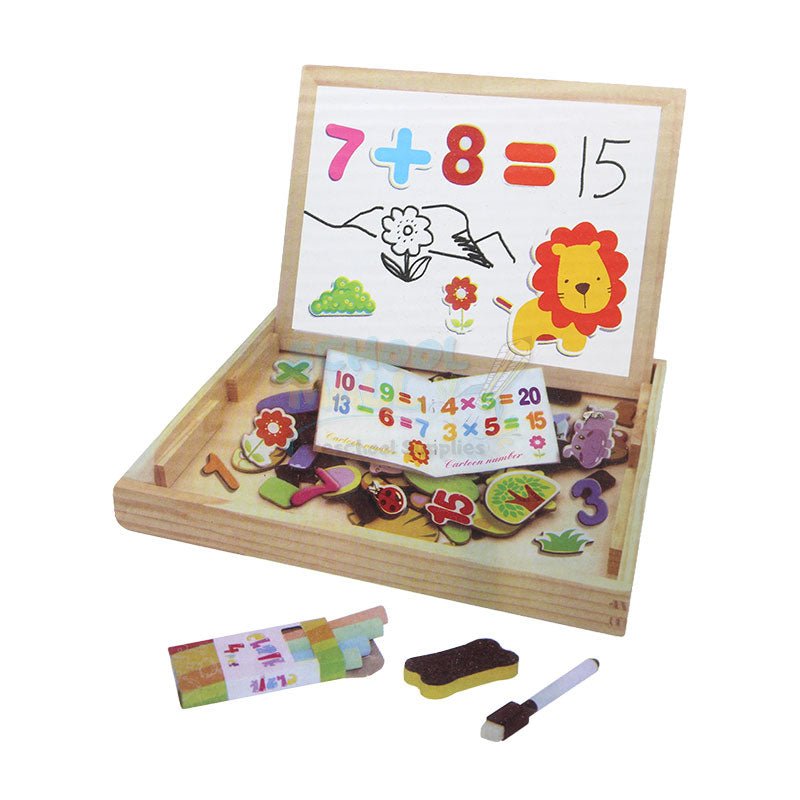 mumber Magnetic Puzzle Board