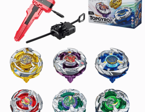 TopGyro X – Set de Toupies Haute Vitesse 🔥 6 pieces